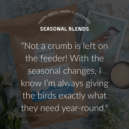 A Little Bird Co. Seasonal Bird Food | Subscription | One Time Purchase