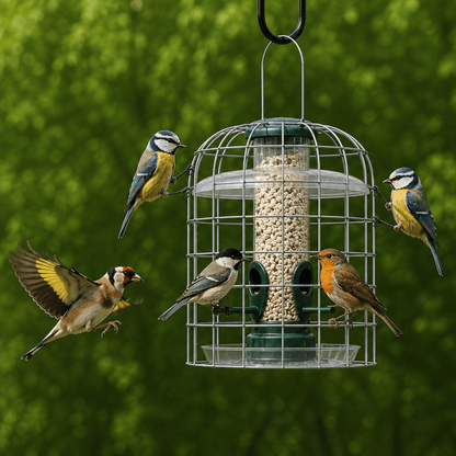 Starling-Proof Bird Feeder Guardian Set