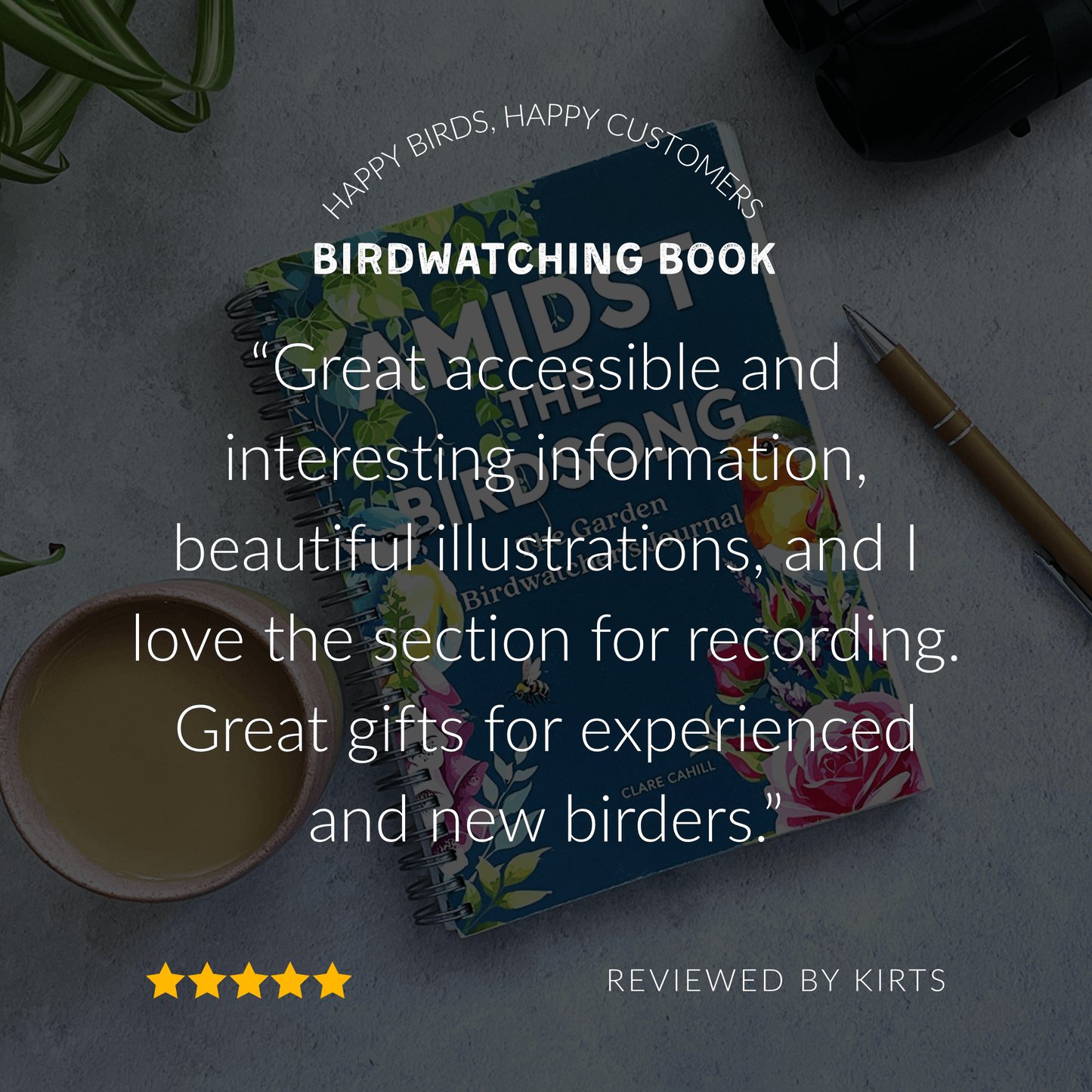 Amidst the Birdsong: The Garden Birdwatcher's Journal