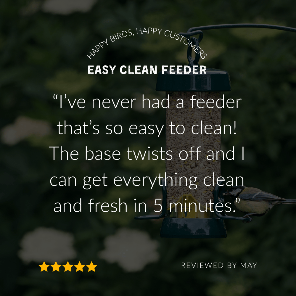 BigEasy™ Hygienic Easy to Clean Bird Feeder