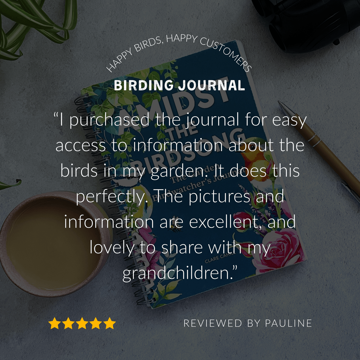 Amidst the Birdsong: The Garden Birdwatcher's Journal