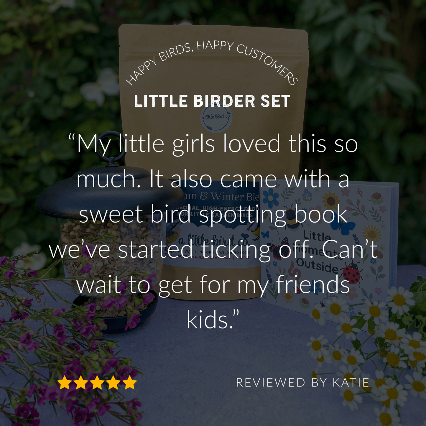 Little Birder Set | Bird Feeding Starter Set for Children | A Little Bird Co.