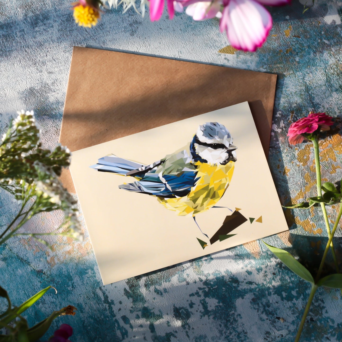 Add a handwritten greetings card