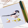 Greetings card wild bird